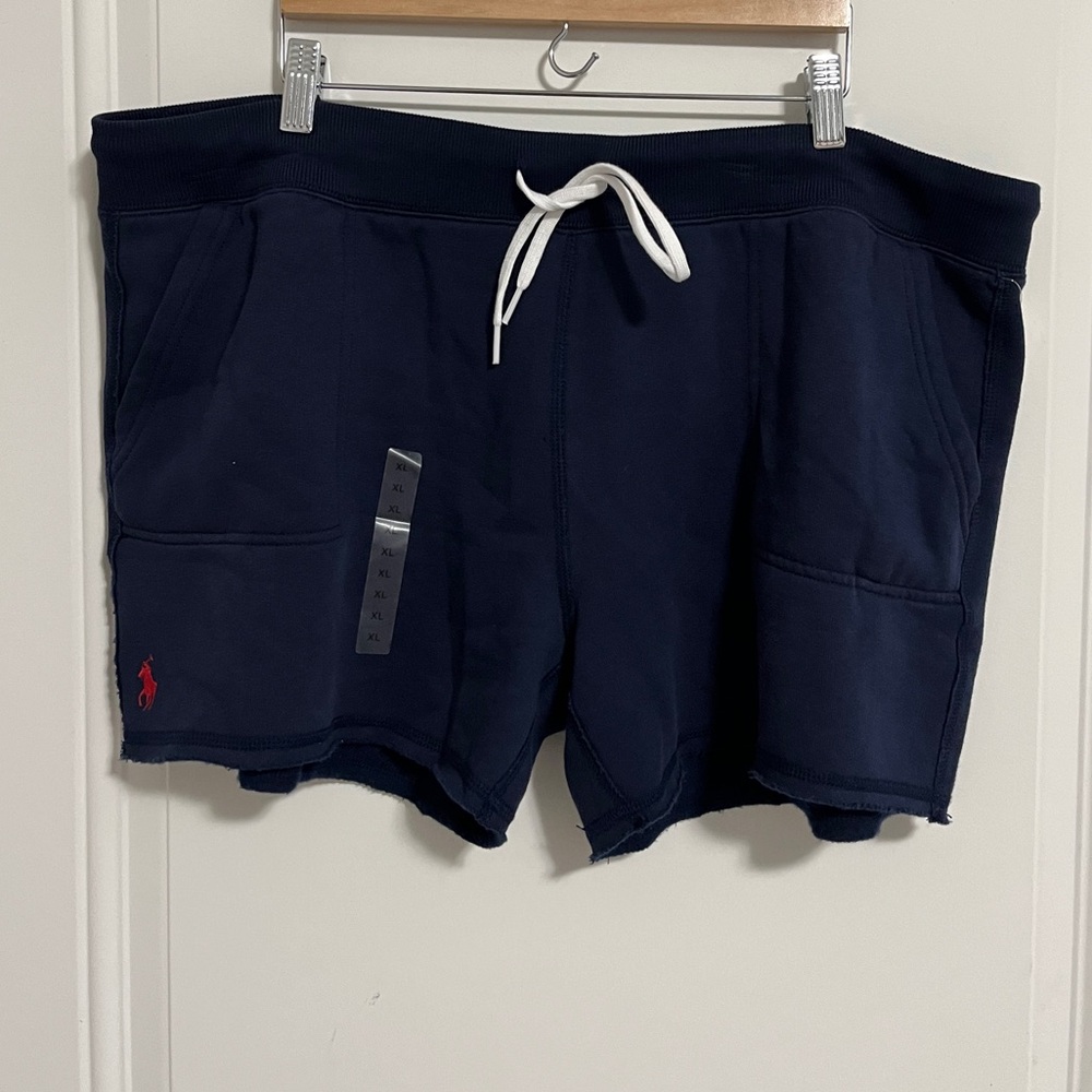 NWT - Polo Ralph Lauren Women’s Raw Hem Sweat Shorts - Size XL
